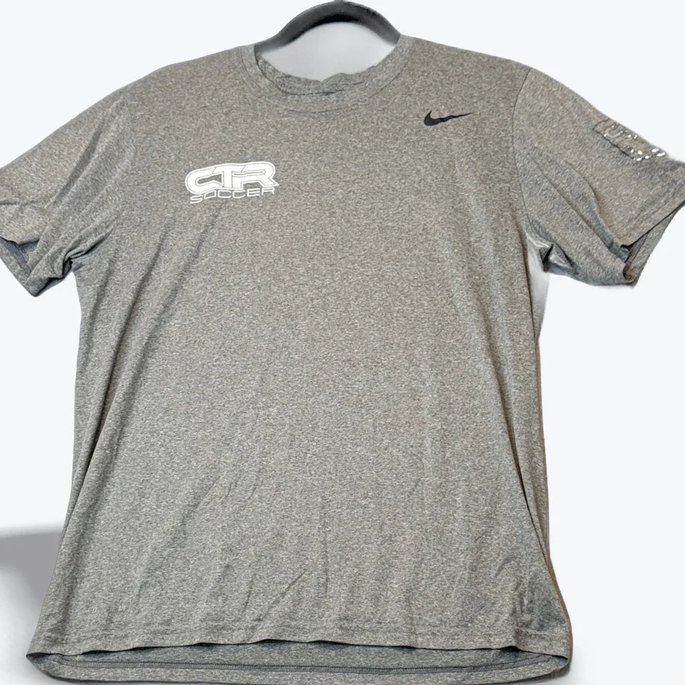 Nike The Nike Tee Dri-Fit CTR Soccer T-Shirt Football Team Training Mens Size‎ L